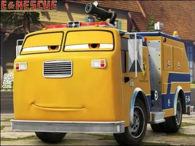 Qui est ce camion de pompier qui jette de l'eau à Piston Peak en cas d'incendie ?