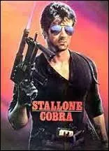 "Cobra", film d'action musclé mettant en scène Sylvester Stallone dans le rôle d'un flic aux méthodes radicales et expéditives, est sorti sur les écrans en :