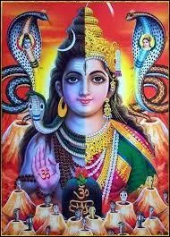 Qui est cette divinité hindoue, dont le nom peut être traduit par "le bon, celui qui porte bonheur", représentée en permanence avec un cobra autour du cou ?