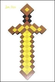 Cette épée jaune est :