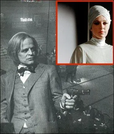 Il vous arrive aussi de côtoyer des acteurs presque aussi fantasques que leurs personnages, comme...