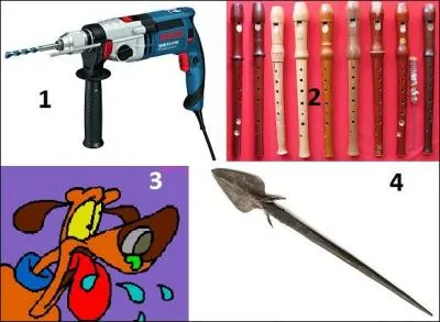 Quand la voix est aiguë, criarde... aïe les tympans ! 
Quelle illustration lui convient ?