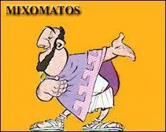 Quelle fonction exerce Mixomatos dans "Astérix aux Jeux Olympiques" ?