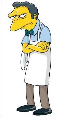 Propriétaire de la Taverne de Moe, le bar fréquenté par Homer Simpson, Barney Gumble, Lenny et Carl. Je suis :