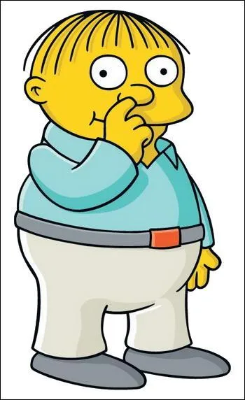 Fils du Chef Clancy Wiggum et de Sarah Wiggum, je suis élève à l'école primaire ! Je suis :