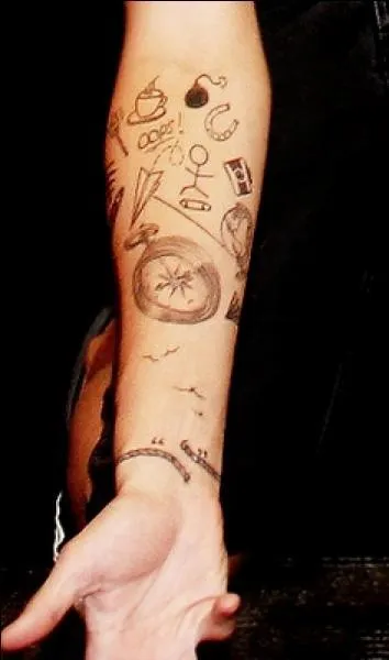 À qui sont ces tatouages ?