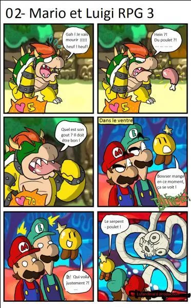 Comment s'appelle le poulet dans le ventre ?