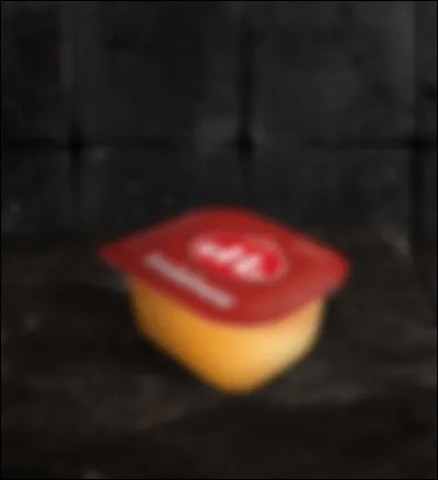 Quelle est cette sauce de Quick a la couleur orange?