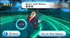 Dans quelle aire se trouve Space Junk Galaxy ?