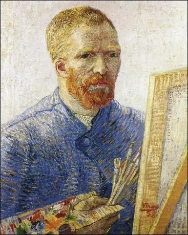 De qui est cet autoportrait au chevalet ?