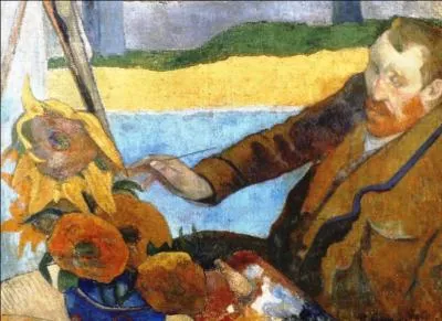 Qui a peint van Gogh peignant les tournesols ?