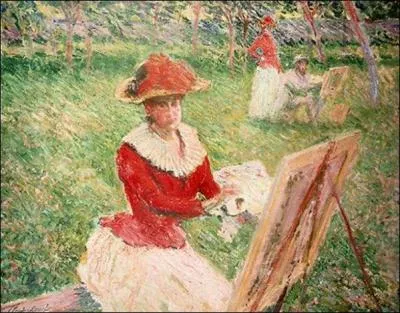 Qui a peint Blanche peignant ?