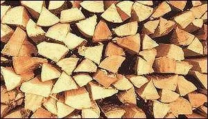 De quelle manière ces bûches sont-elles coupées ?