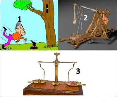 « Où est-il le temps des galères et celui des caravelles ? Il est loin comme une minute de sable dans le trébuchet du destin. »
Quel sens prend le mot trébuchet ?