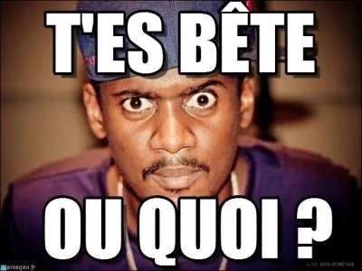 Dans la chanson de Black M "Sur ma route" il y a les paroles "Laissez-moi sur ma route, j'en ai plus rien à foutre".