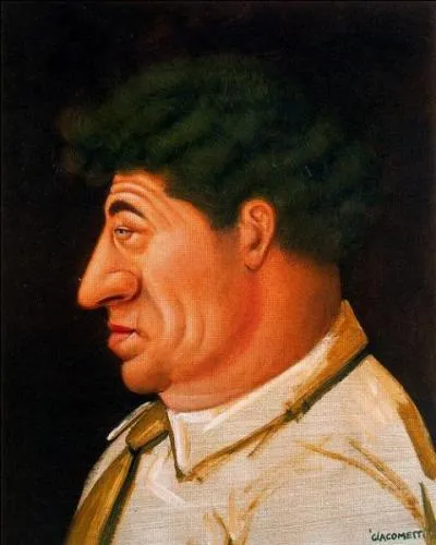 Qui a représenté Alberto Giacometti ?