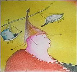 Quel est le sens du verbe balancer quand il s'agit d'indécision ?