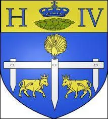 Ce blason appartient à une ville aquitaine. Capitale du Béarn, il s'agit de la ville de ...