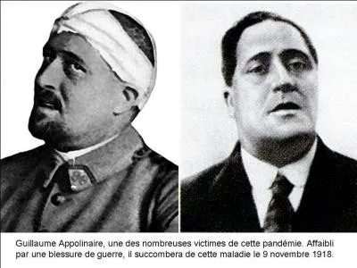 En février 1916 une maladie apparaît à Marseille avec des gens en provenance de Chine et de ses environs. La maladie progresse en février 1917 pour toucher un ensemble de soldats coloniaux basés en France. Comment appelle-t-on A CE MOMENT cette maladie ?