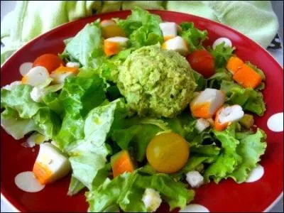 Que doit-on dire ?
Prenez de cette sauce pour la salade.