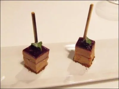 Je vous laisse trouver le nom ce ces amuse-bouches gastronomiques !