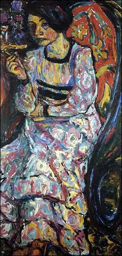 Qui a peint Emmy dans le fauteuil à bascule ?