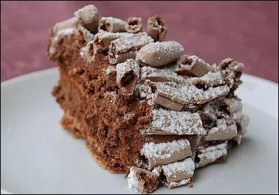 Jolie portion de gâteau que vous avez reconnu :