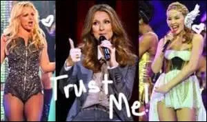 Laquelle de ces chanteuses se blesse au genou lors du tournage de son clip pour "Outrageous" ?