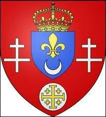 Je vous présente le blason d'une ville du Pas-de-Calais, connue notamment pour sa dentelle. Cette ville est ...