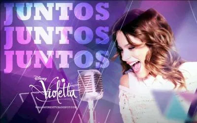 Violetta dit : "Chanter, c'est"