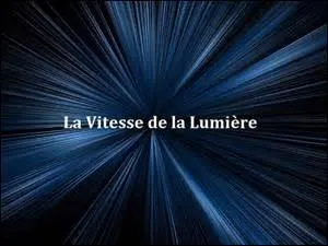 Trouvez l'ordre de grandeur de l'année de lumière.