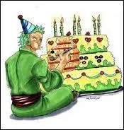 Le petit Zoro a l'air bien pressé. Il n'aura pas de dîner ce soir ! Non, mais ! Quelle bêtise a-t-il faite ?