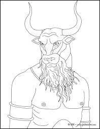 Ce monstre mi-homme, mi-taureau est le fils de Pasiphaé. Cet ignoble monstre a été baptisé :