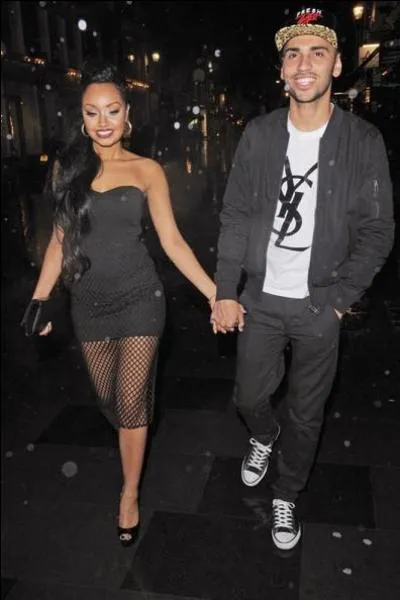 Comment se nomme le petit ami de Leigh-Anne ?