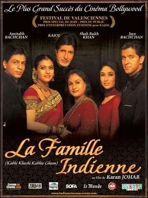 En franais c'est 'une famille indienne' mais quel est le titre du film en indi ?
