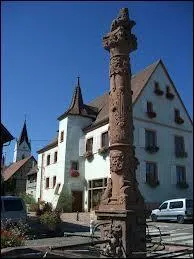 Nous sommes à Landser, commune Haut-Rhinoise située en région ...