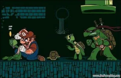 Que reçoit Mario quand il donne des coups à Koopa ?