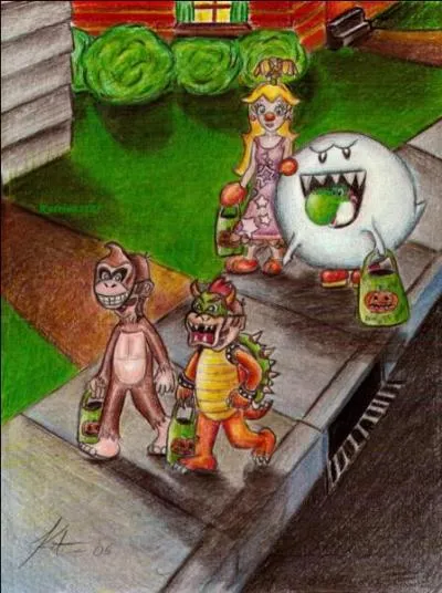 Quel est le déguisement de Yoshi ?