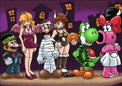 En quoi est déguisé Luigi ?