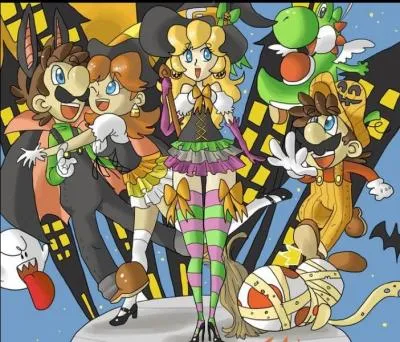 Quel est le beau déguisement de Mario ?