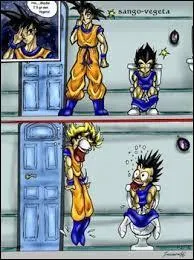 Que fait Goku ici ? Il faut qu'il parte ! 
Mais comment a-t-il fait ?