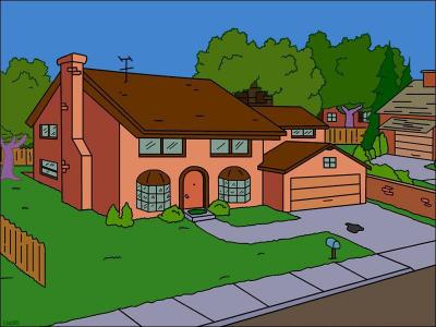 Quelle est l'adresse exacte de la famille Simpson ?