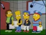 Un producteur a lancé un boys band avec Bart, Milhouse, Nelson et Ralph. Quel était le nom de leur groupe ?