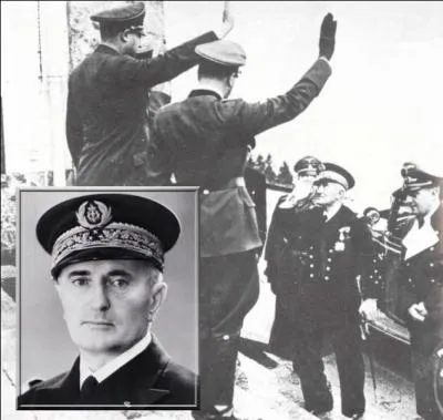 Le 11 mai, la collaboration connaît son apogée avec la rencontre entre l'Amiral Darlan alors vice-président du conseil du gouvernement de Vichy et...