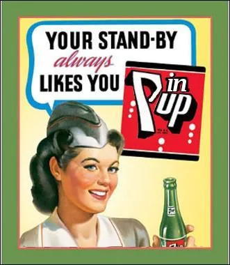 Serait-ce depuis cette affiche des ann&eacute;es 50 que le nom de "Pin-up" est devenu c&eacute;l&egrave;bre ?