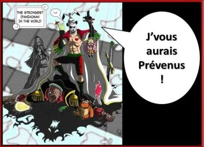 D'après cette image, quel personnage de "One Piece" est le plus fort ?