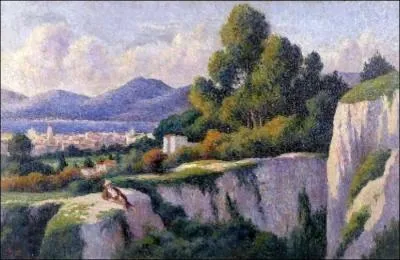 Qui a peint Saint Tropez vue de la citadelle ?