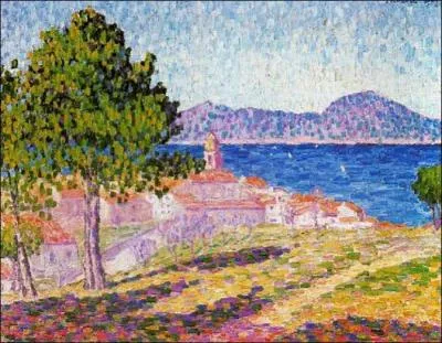 Qui a peint Saint Tropez effet de soleil ?