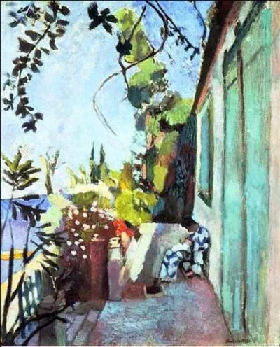 Qui a peint La terrase à Saint Tropez ?