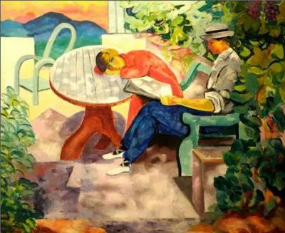 Qui a peint La sieste à Saint Tropez ?